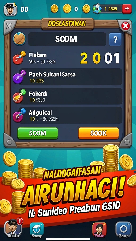 Tangkapan layar menampilkan grafis menarik dari gameplay.