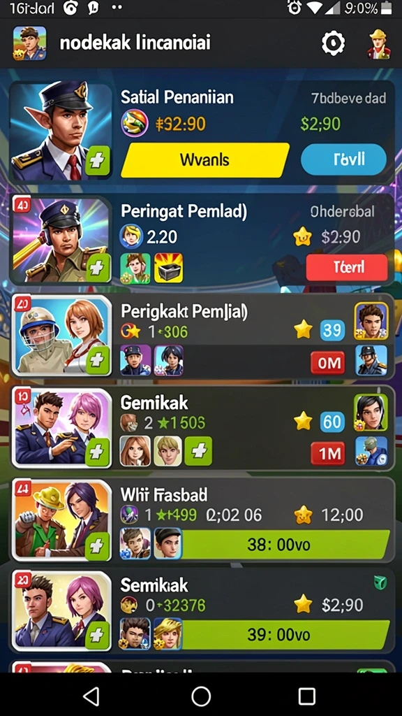 Tampilan utama 918KAYA yang menarik dan interaktif.