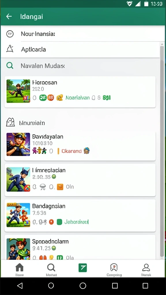 Setiap level menawarkan tantangan baru.