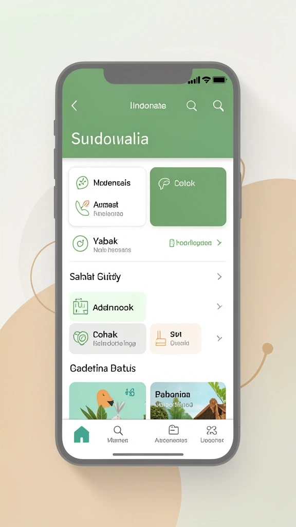 Tampilan antarmuka yang user-friendly dan mudah dinavigasi.