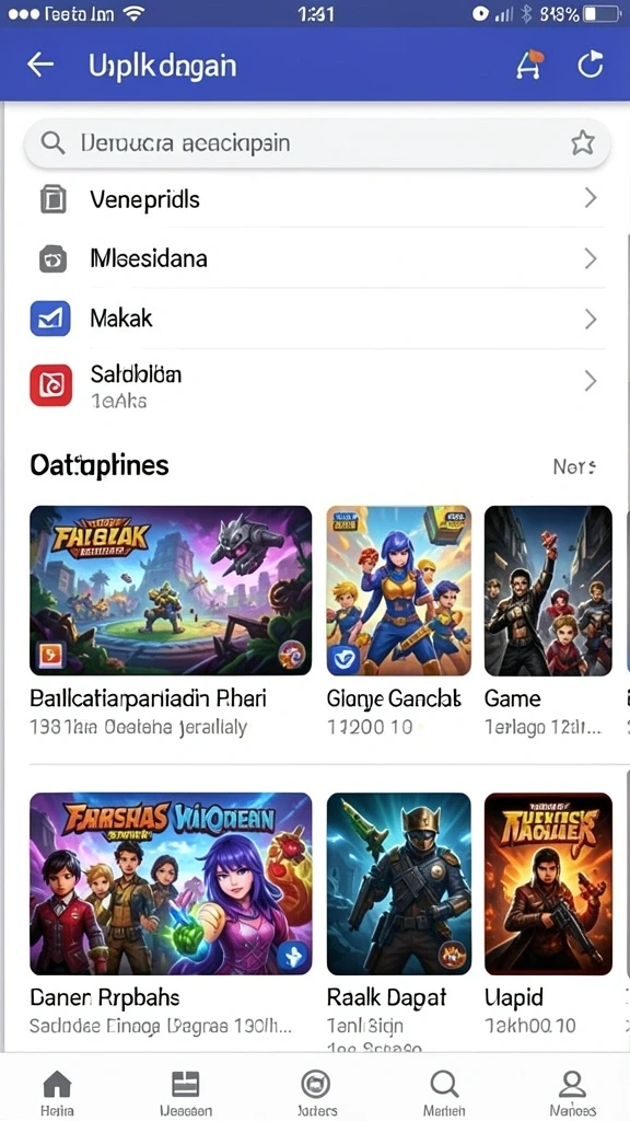 Tangkapan layar saat pemain berkompetisi dalam mode multiplayer.