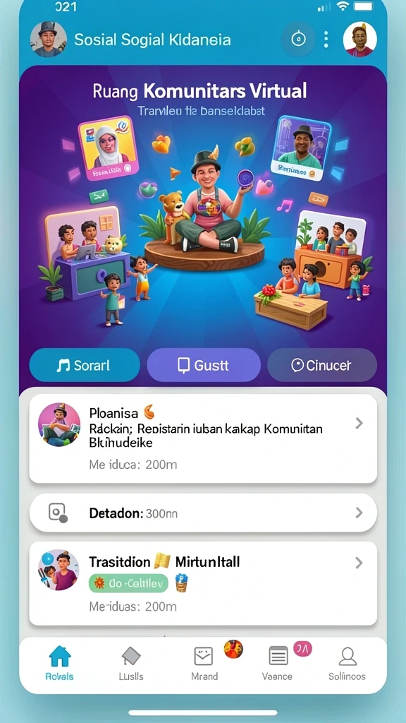 Grafis yang cerah dan efek suara yang menyenangkan.