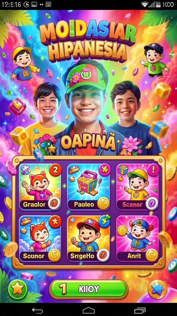 Fitur turnamen yang menambah keseruan bermain.