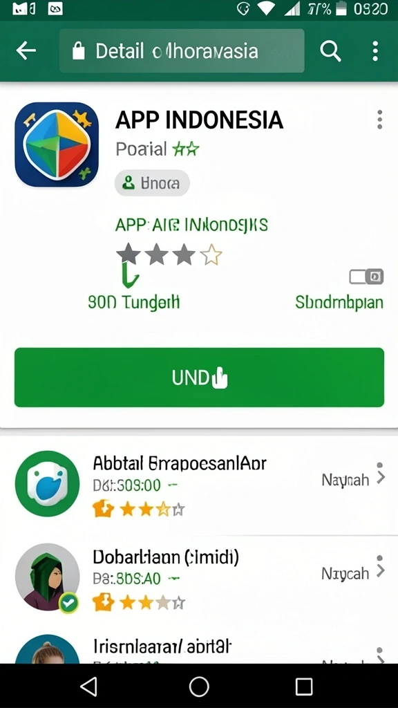Tampilan utama dengan semua karakter siap dimainkan.