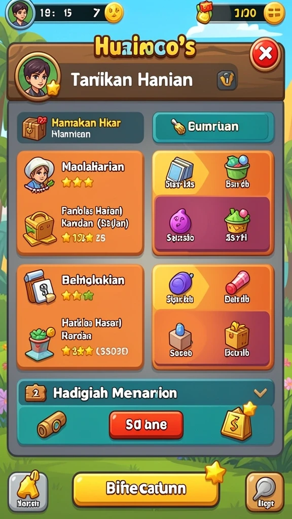 Mode permainan seru yang menawarkan tantangan bagi pemain.