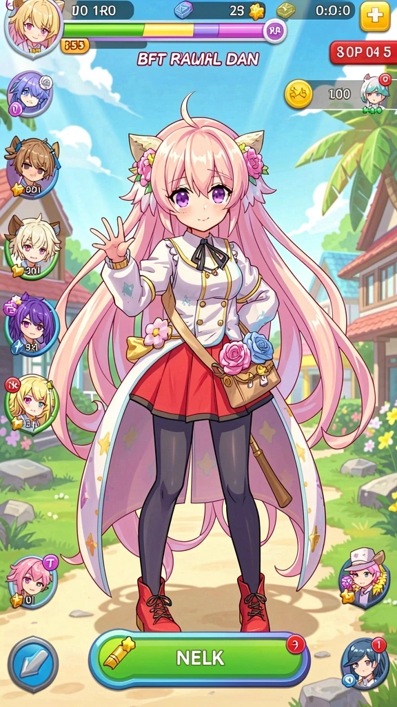 Tangkapan layar dari antarmuka utama JKTGAME.