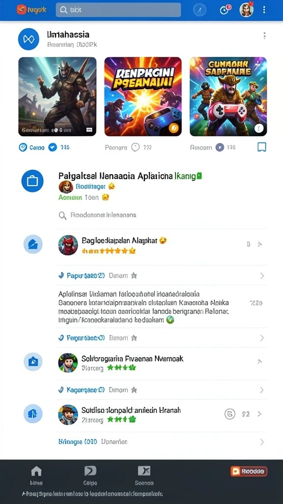 Tampilan antarmuka yang menarik dan mudah digunakan.