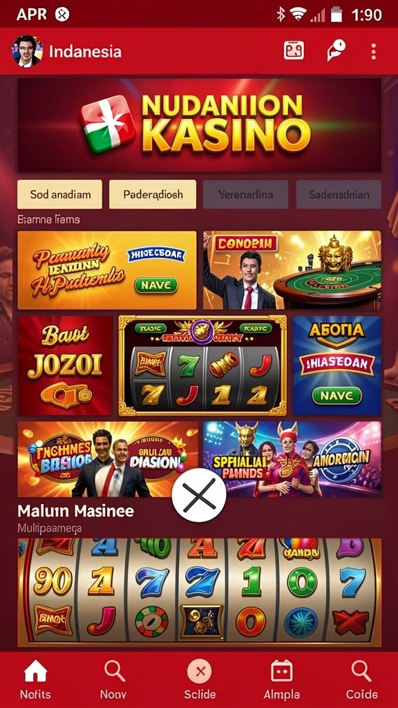 Tampilan antarmuka yang user-friendly dan menarik.