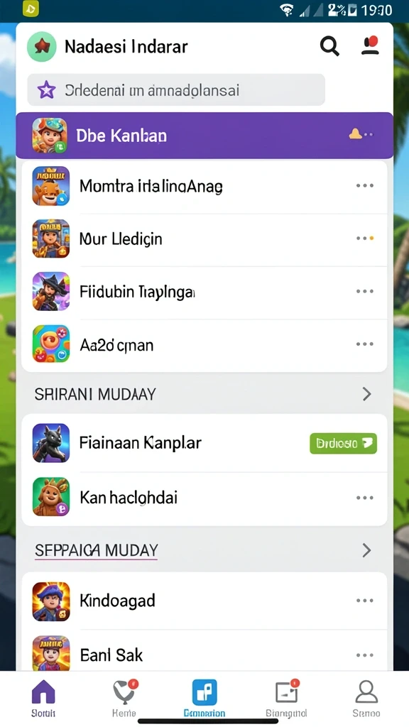 Tangkapan layar yang menunjukkan karakter utama dalam aksi.