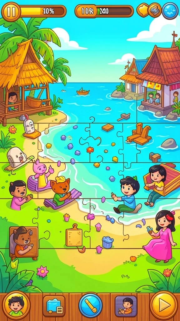 Mode multiplayer yang seru untuk bermain bersama.
