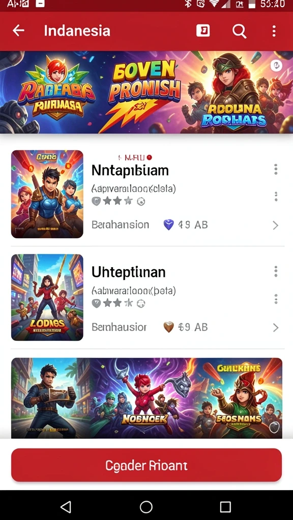 Karakter yang beragam dengan kemampuan unik.