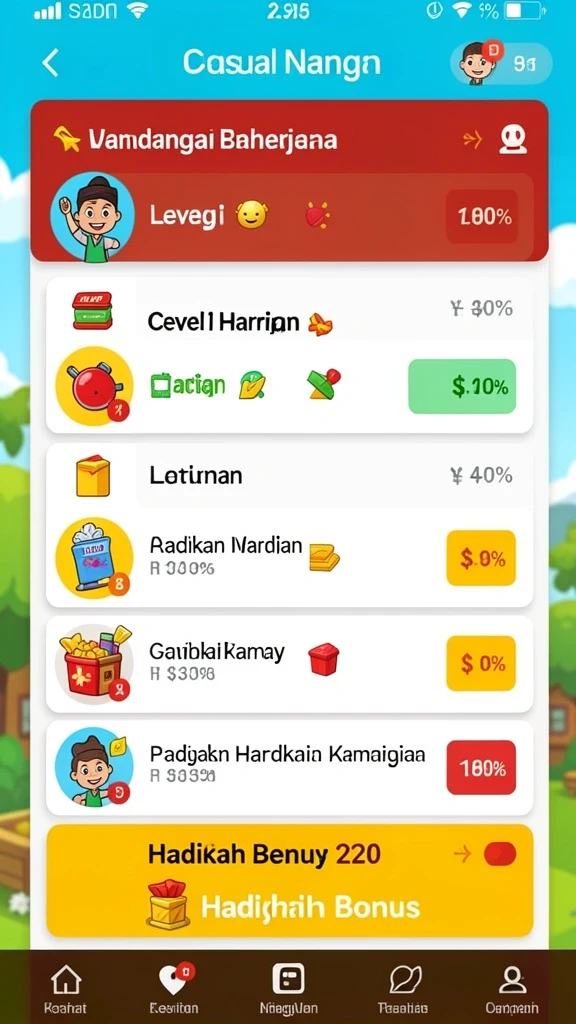 Tampilan antarmuka yang intuitif dan user-friendly.