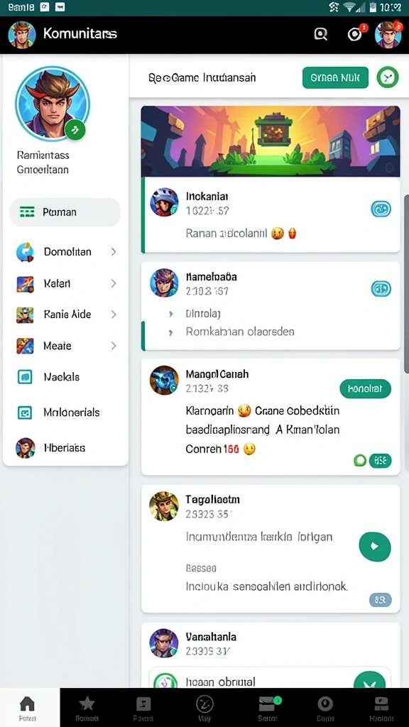 Grafis yang tajam dan efek suara yang mendebarkan.