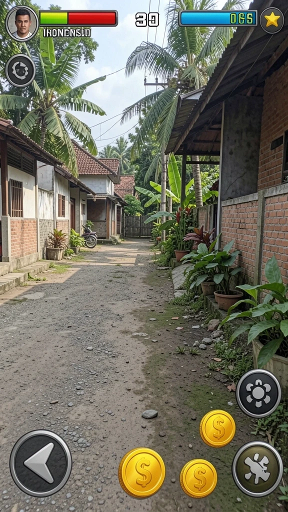 Berbagai tantangan menarik di setiap level permainan.