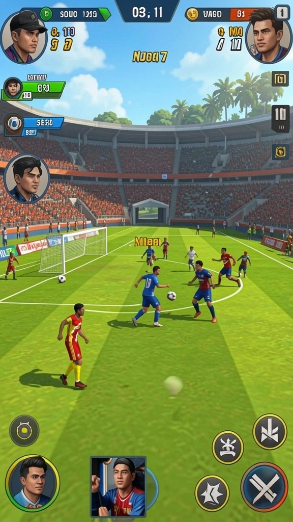 Fitur multiplayer yang seru dan interaktif.