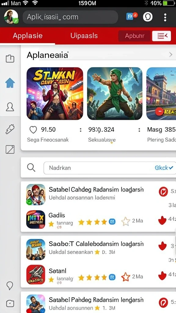 Tampilan antarmuka SONTOGEL yang menarik dan intuitif.