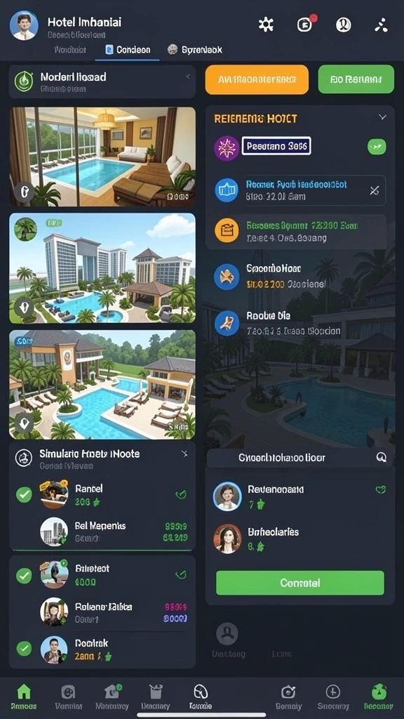 Mode permainan kompetitif yang seru dan menantang.