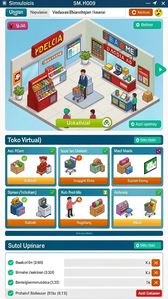 Karakter-karakter unik dengan kemampuan khusus.