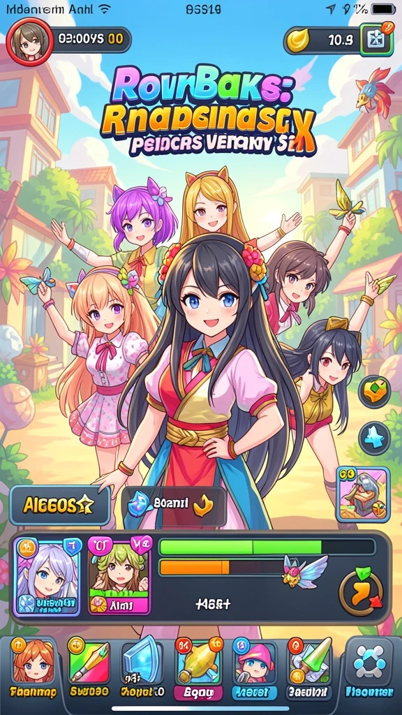 Screenshot menunjukkan gameplay seru di SVIP1.