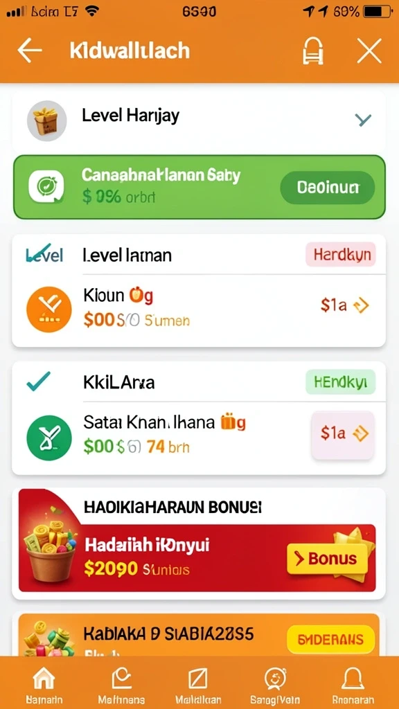 Karakter unik yang bisa diunlock selama permainan.