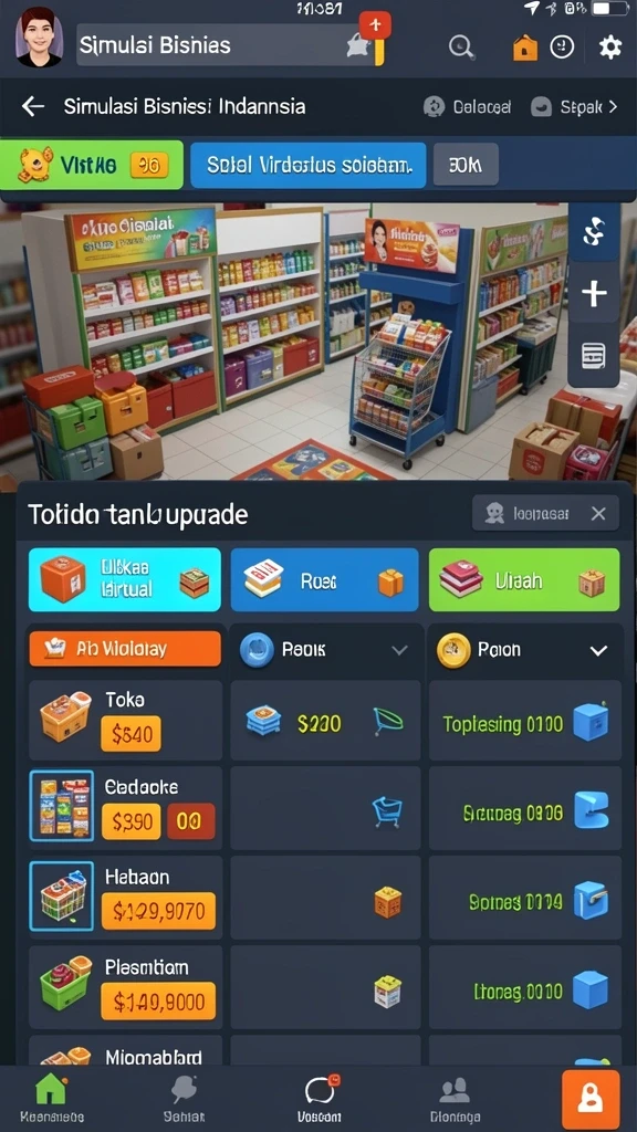 Berbagai karakter menarik untuk dipilih dan dimainkan.